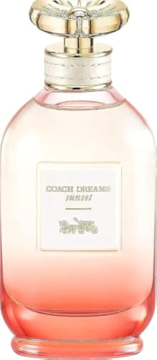 Coach Dreams Sunset Eau de Parfum - Long Lasting Fragrance with notes of Pear Jasmine & Tonka Bean - Floral & Gourmand - 3.0 fl. oz.