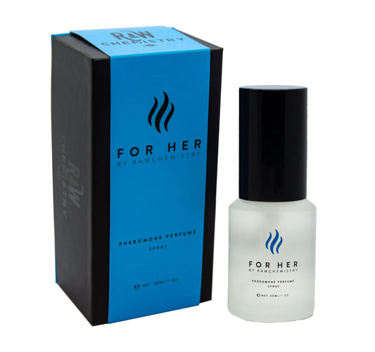 RawChemistry For Her A Pheromone Infused Perfume for Her - Elegance Extra Strength Formula 1 oz.