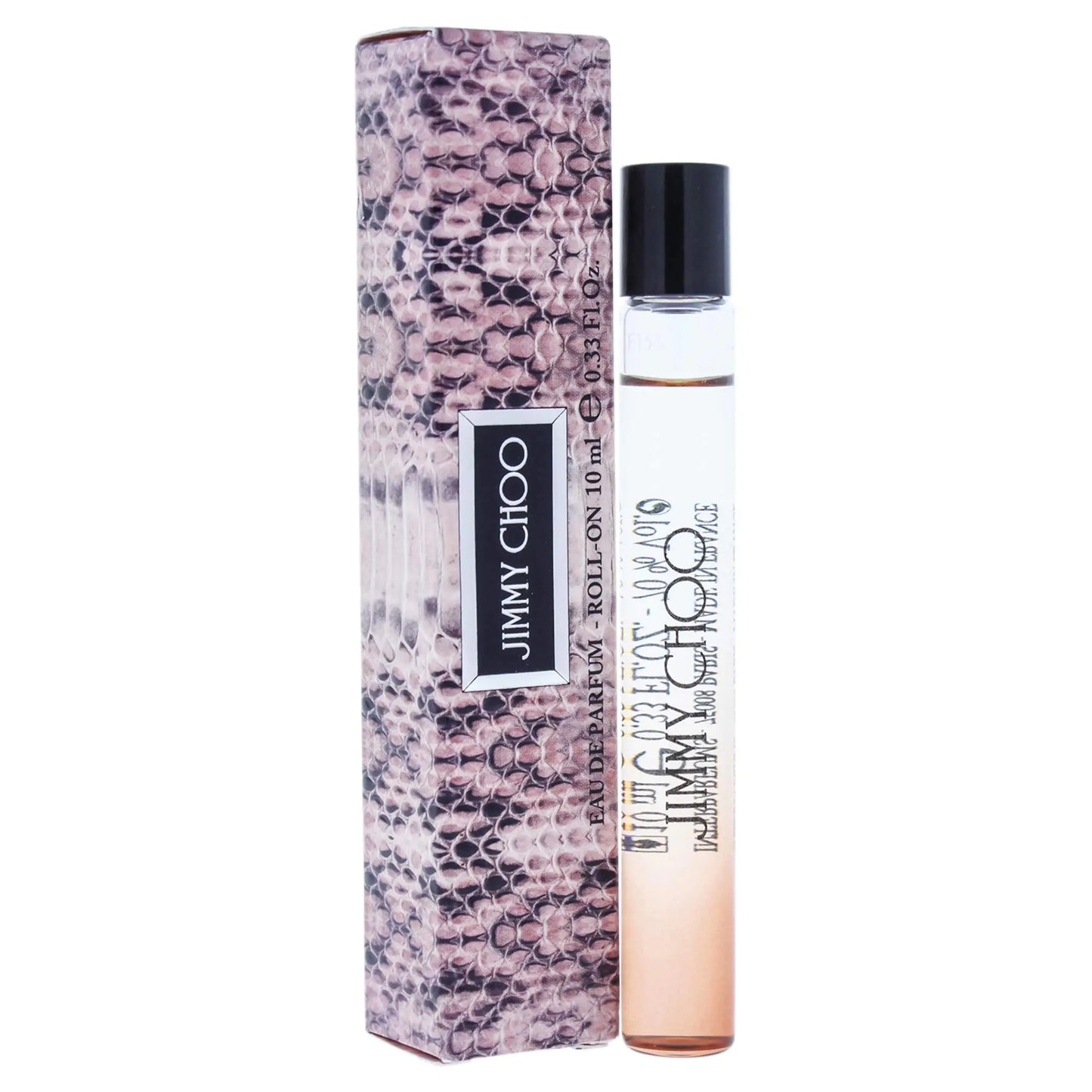 JIMMY CHOO Eau de Parfum Rollerball - Long Lasting Fragrance with notes of Tea Rose Tiger Orchid & Cedarwood - Floral & Fruity - 0.33 fl. oz.