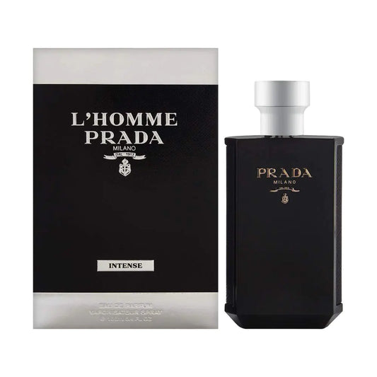 Prada Lhomme Intense Eau de Parfum Spray for Men 3.4 Ounce