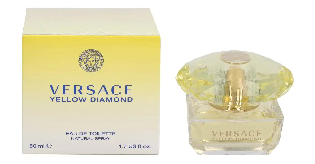 Versace Yellow Diamond Eau De Toilette Spray for Women 1.7 Fl Oz