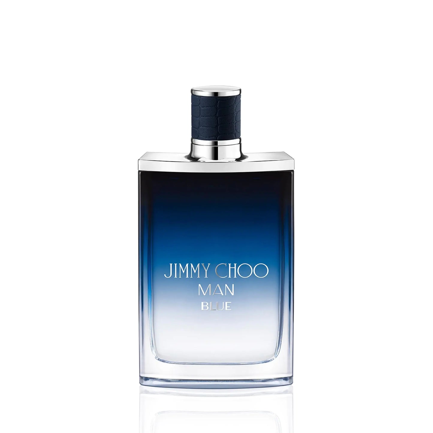 JIMMY CHOO Man Blue Eau de Toilette - Long Lasting Fragrance with notes of Black Pepper Cypress & Vanilla Bean - Leathery & Woody - 3.3 fl. oz.